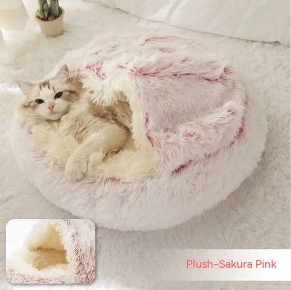 2 In 1 Dog And Cat Warm Bed House - Image 6