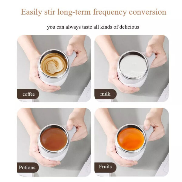 Rechargeable Automatic Stirring Cup Coffee - Image 4