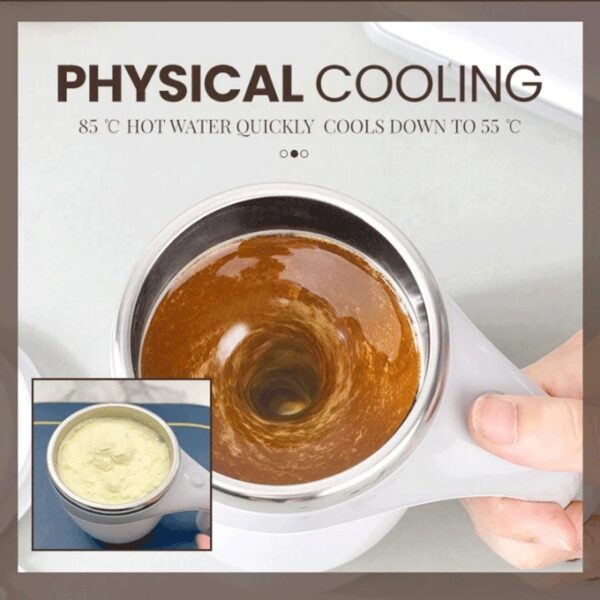 Rechargeable Automatic Stirring Cup Coffee - Image 2