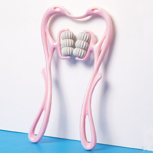 Multifunctional Manual Six-wheel Neck Massager - Image 4